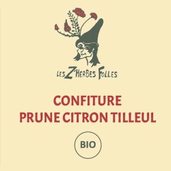confiture prunes citron tilleul