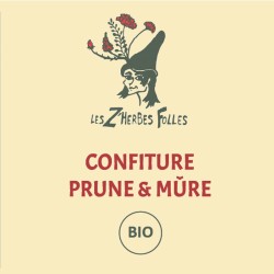 confiture prunes et mûres