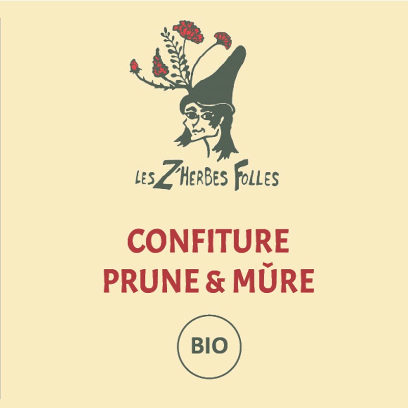 confiture prunes et mûres