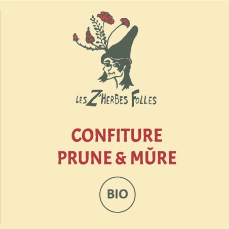 confiture prunes et mûres